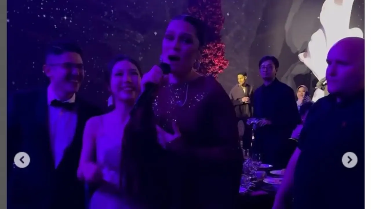 Bikin Heboh, Jessie Tampil di Pesta Pernikahan Crazy Rich Indonesia di Jakarta