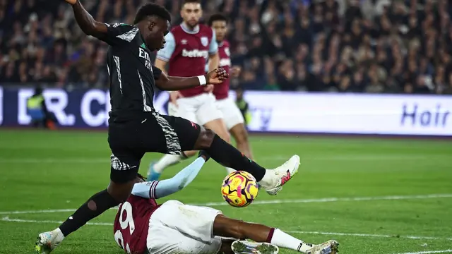West Ham vs Arsenal - Liga Inggris
