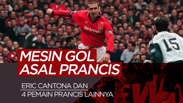 Berita motion grafis 5 penyerang Prancis haus gol di Liga Inggris, Eric Cantona di posisi kelima?