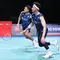 Ganda putra Indonesia, Fajar Alfian/Muhammad Rian Ardianto, pada perempat final Australia Open 2023, di Quay Centre, Sydney Olympic Park, Sydney, Jumat (4/8/2023). (Bola.com/PBSI)