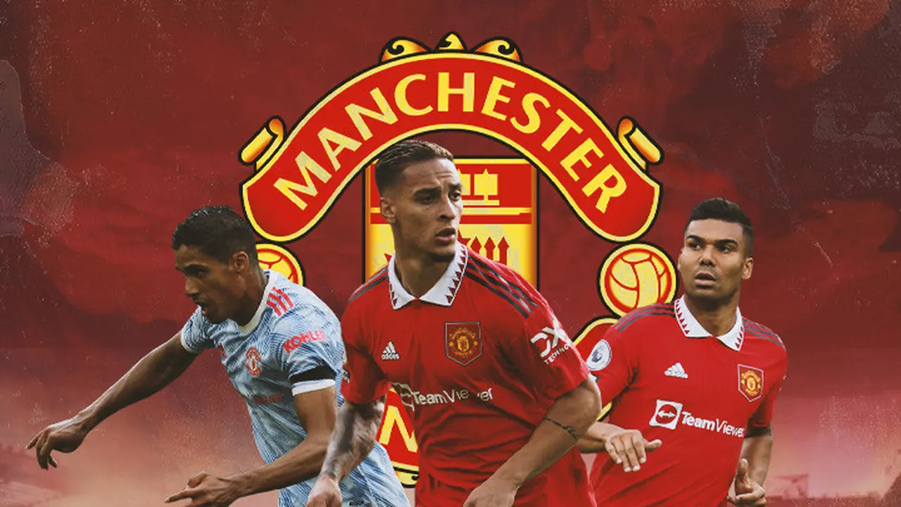 Manchester United - Raphael Varane, Antony, Casemiro