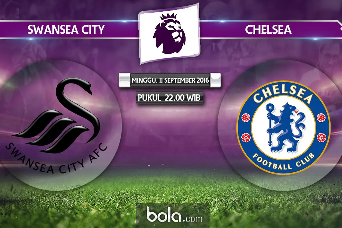Swansea City vs Chelsea (Bola.com/Adreanus Titus)