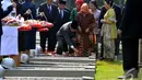 JK hadir bersama istrinya, Mufidah Kalla melakukan tabur bunga di Taman Makam Pahlawan Kalibata, Jakarta, Senin (10/11/2014) (Liputan6.com/Johan Tallo)