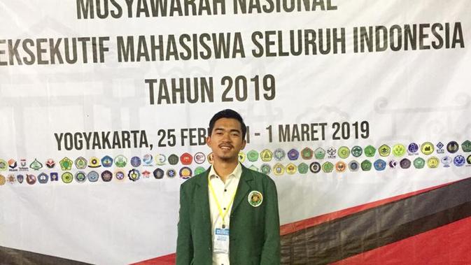 Presiden Mahasiswa USU M.Iqbal Harafa