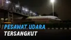 Fenomena unik terjadi di bawah jembatan di New Delhi, India.