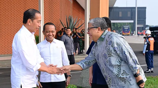 Fahri Hamzah Ikut Dampingi Jokowi Resmikan Smelter Amman Mineral di NTB