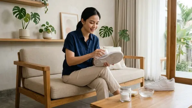 Cara Merawat Sepatu Putih