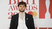 Tom Grennan di BRIT Awards 2018, London (21/2/2018). (AFP/Tolga Akmen)