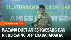 Sejumlah nama tokoh mencuat untuk mengikuti kontestasi Pilkada Jakarta. Terbaru, ada wacana duet Anies-Kaesang untuk memimpin Jakarta. Selain keduanya, nama mantan Gubernur Jawa Barat, Ridwan Kamil juga santer disebut bakal juga bersaing untuk jadi J...