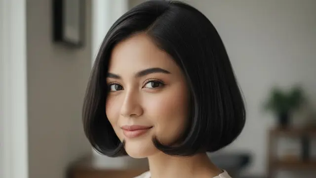 Rounded Bob (C-Cut) (Gemini AI)