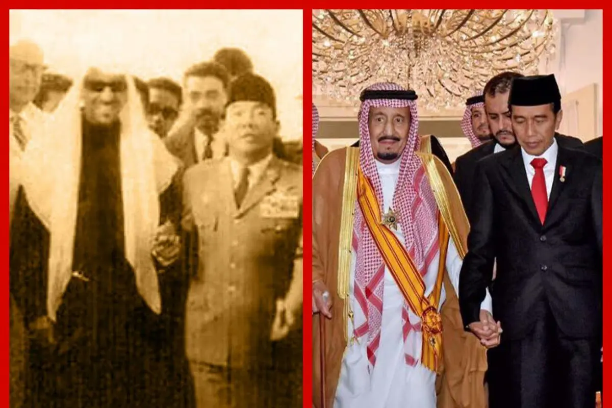 [Bintang] Presiden Jokowi, Soekarno, dan Raja Arab