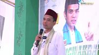 Ustaz Abdul Somad (UAS) mengisi ceramah dalam acara Tabligh Akbar Milad Kokam ke-57 di Gedung Dakwah Muhammadiyah Bantul pada Sabtu (1/10/2022). (Foto: muhammadiyah.or.id/Liputan6.com)