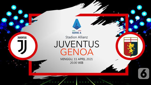 Link Live Streaming Liga Italia Juventus vs Genoa di Vidio 11 April 2021 - Bola Liputan6.com