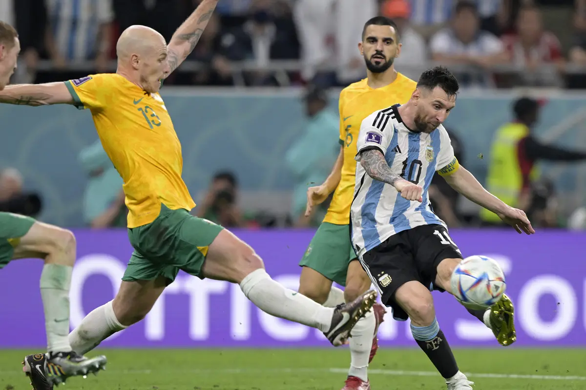Foto: Lionel Messi Jadi Pemain Pertama yang Cetak Gol pada Semua Fase Piala Dunia, Ini Dia Sebaran Golnya