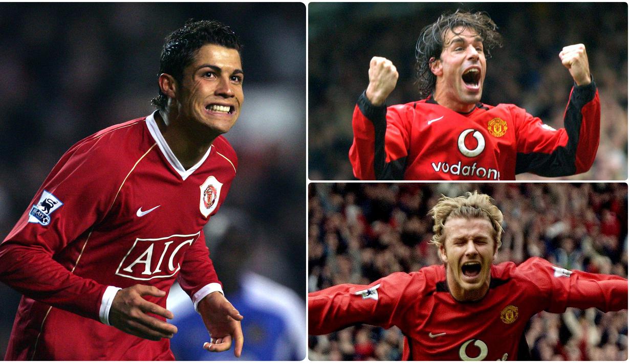 Pemain Manchester United, Paul Pogba, dikabarkan ingin bermain di Real Madrid suatu saat nanti. Jika itu terjadi, maka Pogba akan menambah daftar pemain Manchester United yang pindah ke Real Madrid. Berikut 5 pemain Manchester United yang pindah ke Real Madrid. (kolase foto AFP)