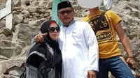 Foto yang diunggah istri Ketua DPRD Kolaka Utara yang tewas mengenaskan lewat akun Facebooknya. (Liputan6.com/Dinny Mutiah)
