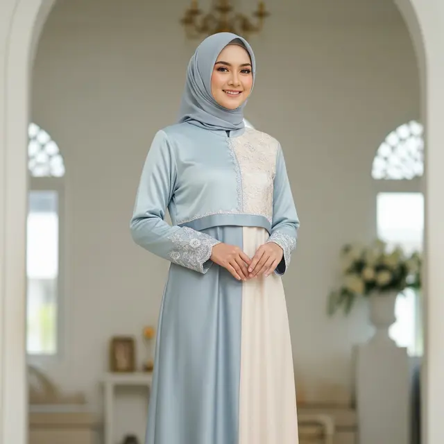 Gamis Lebaran 2026, Palet Warna Favorit dan Rekomendasi Model Stylish Hari Raya