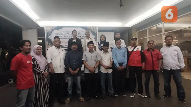 Polda Sulsel dan Serikat buruh buka puasa bareng (Liputan6.com/Fauzan)