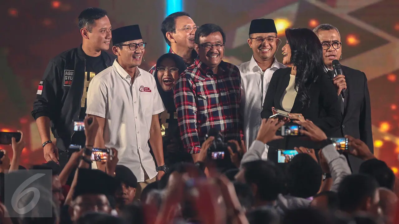 20170127- Keakraban Paslon Pilgub DKI Usai Debat Putaran Kedua-Faizal Fanani