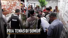 Seorang pria berusia 78 tahun, ditemukan tewas di dalam sumur.
