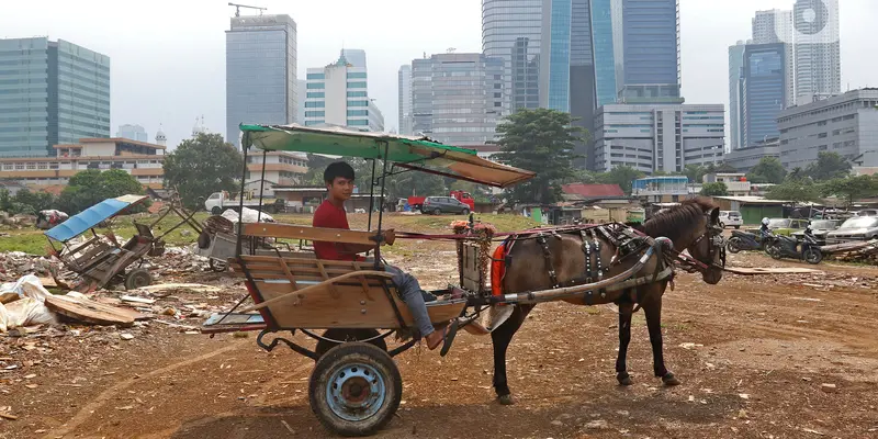 FOTO: Menyusuri Kampung Delman di Kawasan Menteng Dalam