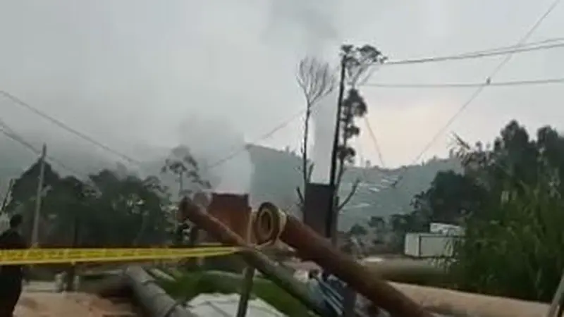 Pengeboran sumur panas bumi Geo Dipa, Dieng, Banjarnegara. (Foto: Istimewa/tangkapan layar video)