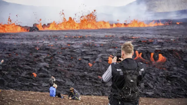 Gunung Fagradalsfjall di Islandia Kembali Erupsi