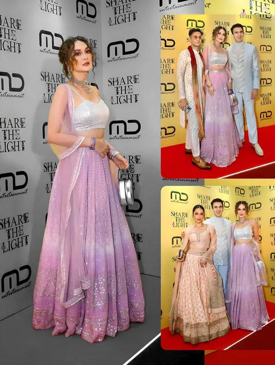 Penampilan Luna Maya mendapat banyak pujian, bahkan banyak yang menyebutnya disebut mirip artis India Kareena Kapoor.  [Instagram/lunamaya]