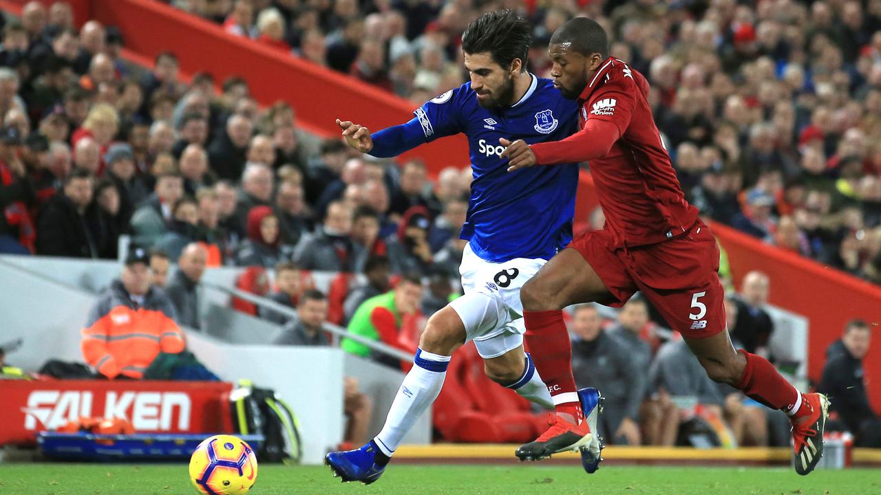 Gelandang Everton Andre Gomes