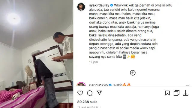 Syakir Daulay membahas mengenai sikap anak yang dimarahi orangtuanya.