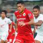Penyerang muda Persija, Taufik Hidayat, tampil impresif dengan mencetak satu gol ke gawang PSM Makassar dalam laga pekan ke-32 BRI Liga 1 2021/2022, Senin (21/3/2022). (Dok. Persija)