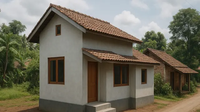 14 Gambar Rumah Sederhana Ukuran 6x9 di Kampung, Cocok untuk Hunian Nyaman dan Hemat Biaya