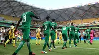 Timnas Nigeria U23 akan melalui final kedua mereka secara berturut-turut di Olimpiade. (twitter.com/thenff)
