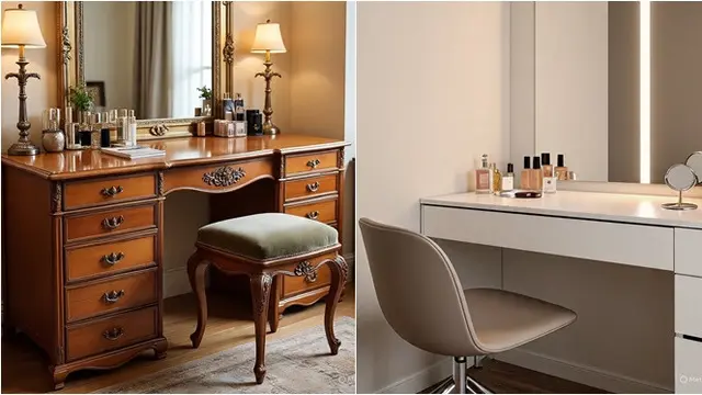 10 Inspirasi Meja Rias Mewah yang Bikin Kamar Jadi Estetik dan Fungsional