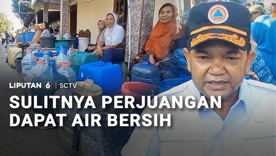 Sulitnya Perjuangan Dapat Air Bersih
