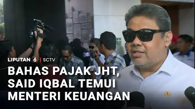 Bahas Pajak JHT, Penasehat Khusus Presiden Bidang Ketenagakerjaan Temui Menteri Keuangan