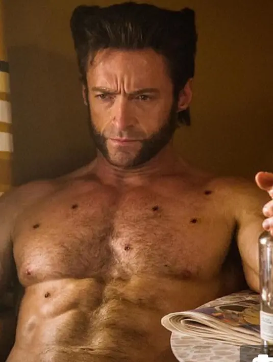 Hugh saat berperan sebagai Wolverine dalam film X-Men. Aktor yang memiliki nama asli Hugh Michael Jackman ini mulai populer saat dirinya bermain dalam film X-Men. (Instagram/@thehughjackman)