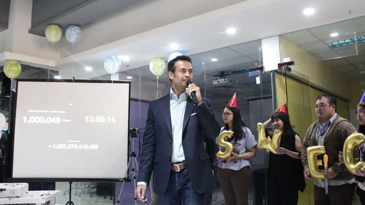 Vishal Tulsian, Managing Director Amar Bank, pengembang aplikasi peminjaman Tunaiku.