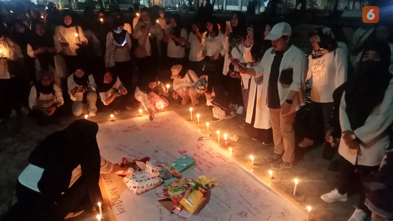Doa bersama untuk korban kekerasan seksual
