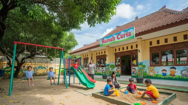 Ilustrasi Daycare/Gemini AI