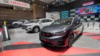Ilustrasi Honda City dan beragam model lainnya dalam pameran IIMS 2023 (Otosia.com/Nazar Ray)