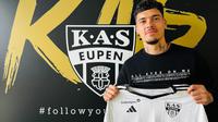 KAS Eupen memperkenalkan Shayne Pattynama sebagai pemain baru mereka. (Instagram/KAS Eupen)