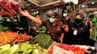 Tim Pengedali Inflasi Daerah (TPID) Kota Probolinggo Sidak ke sejumlah pasar tradisional untuk cek harga sembako pasca naiknya harga BBM (Istimewa)