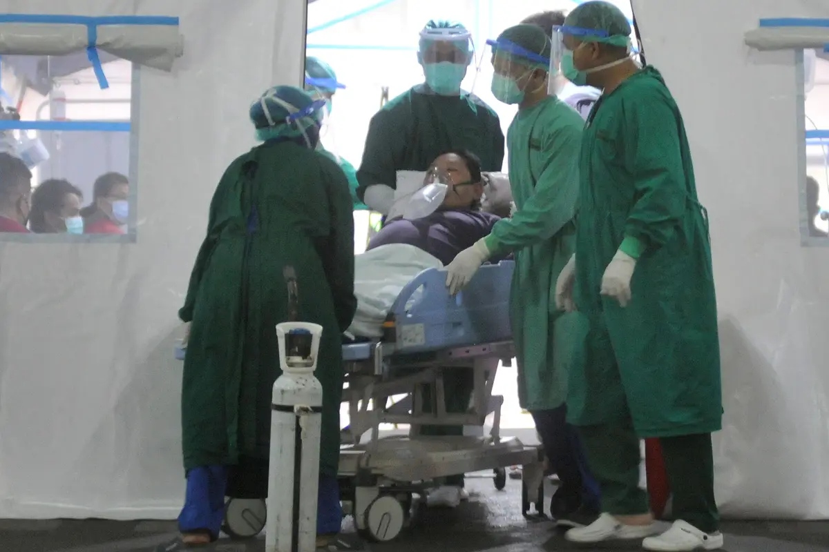 RSUD Cengkareng Dirikan Tenda Darurat untuk Pasien Covid-19