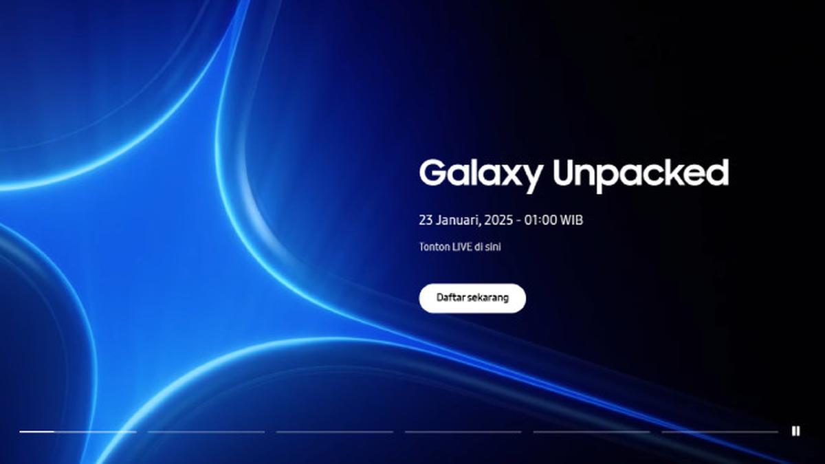 Ini Link Live Streaming dan Cara Nonton Galaxy Unpacked 2025