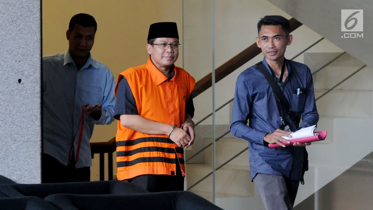 Lengkapi Berkas, KPK Kembali Periksa Taufik Kurniawan