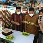 Wagub Sumut menyambangi Warkop Jurnalis Medan dalam peringatan Hari Pers Nasional 2021