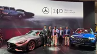 Mercedes-AMG GT 63 Pro dan GLC 200 Mengaspal di GIIAS 2026, Ini Harganya (Arief A/Liputan6.com)