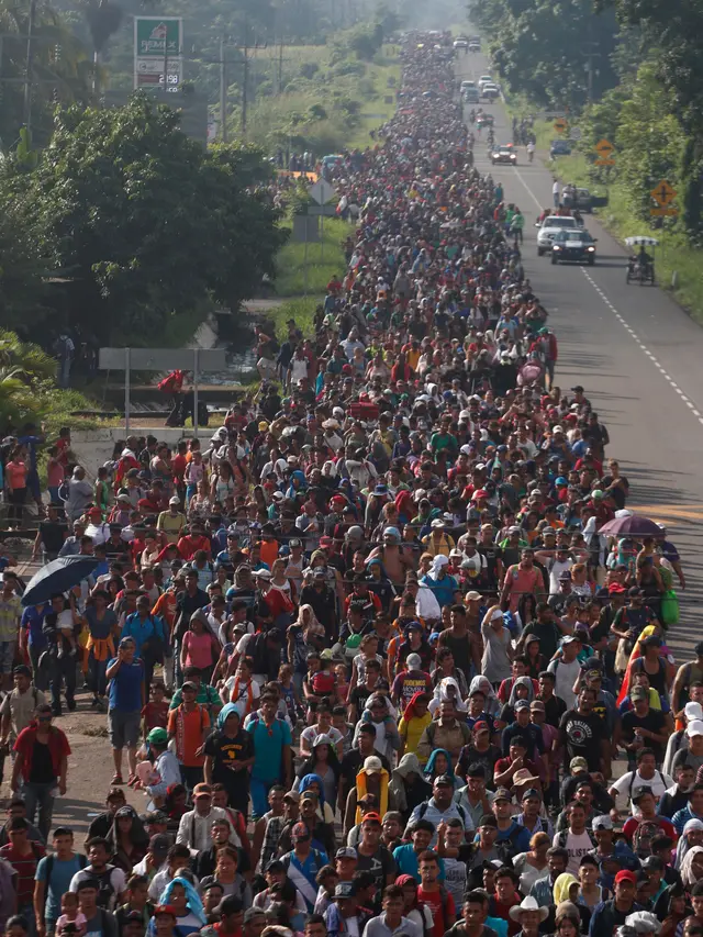 Perjuangan Imigran Honduras untuk Tiba di Amerika Serikat