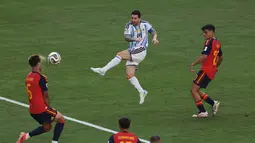 Argentina Dibungkam Spanyol, Lionel Messi Masih Kalah dari Cristiano Ronaldo Soal Ini